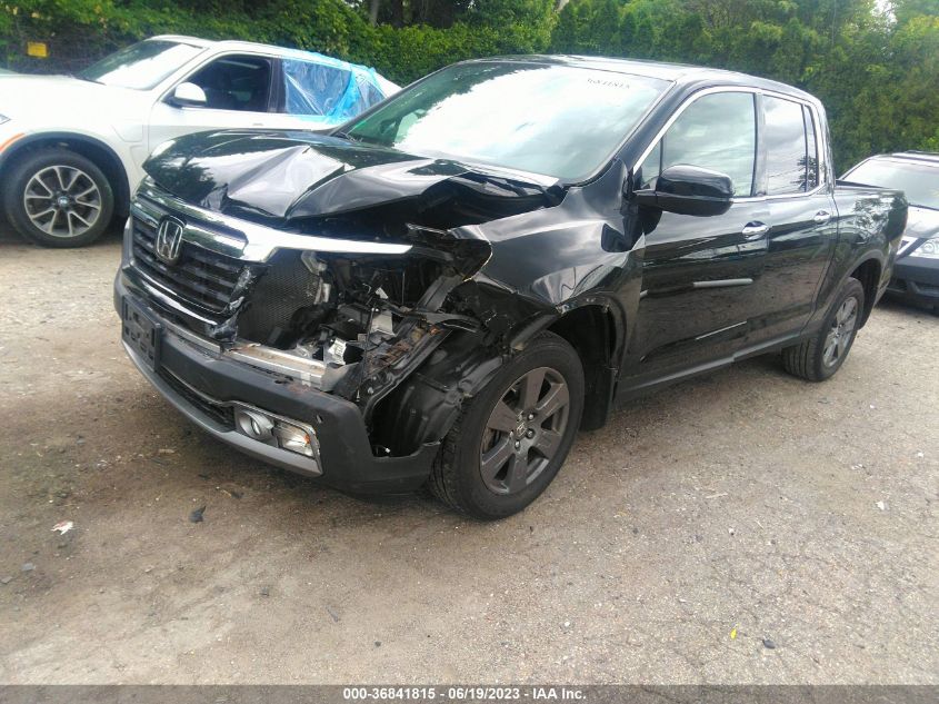 2020 HONDA RIDGELINE RTL-E - 5FPYK3F75LB005551
