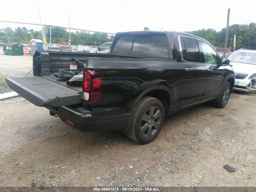 2020 HONDA RIDGELINE RTL-E - 5FPYK3F75LB005551
