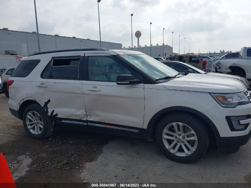 2016 FORD EXPLORER XLT - 1FM5K7D81GGB94494
