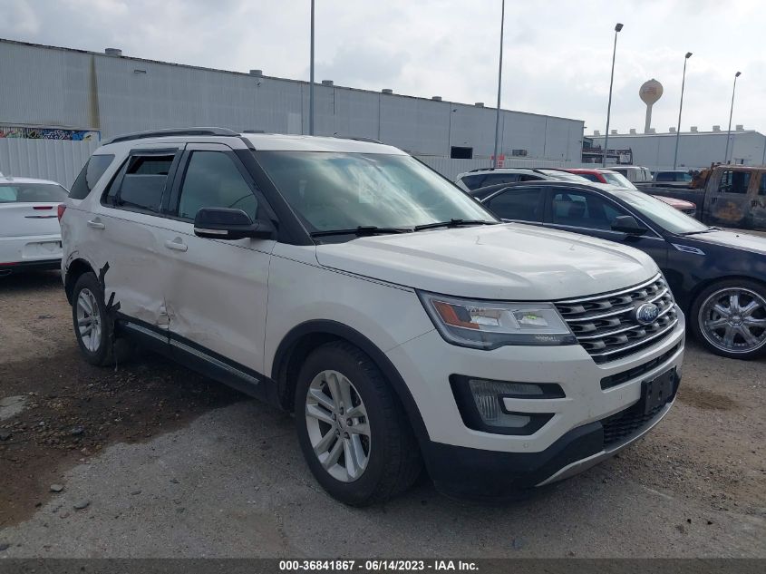 2016 FORD EXPLORER XLT - 1FM5K7D81GGB94494