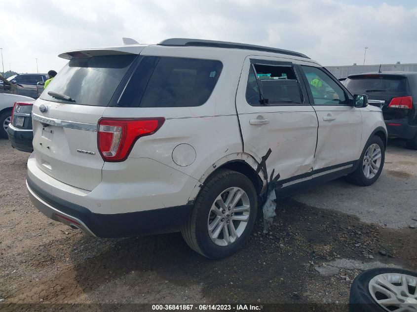 2016 FORD EXPLORER XLT - 1FM5K7D81GGB94494