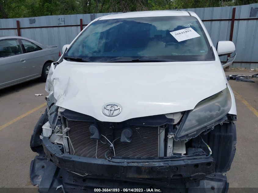 2015 TOYOTA SIENNA SE - 5TDXK3DCXFS616020