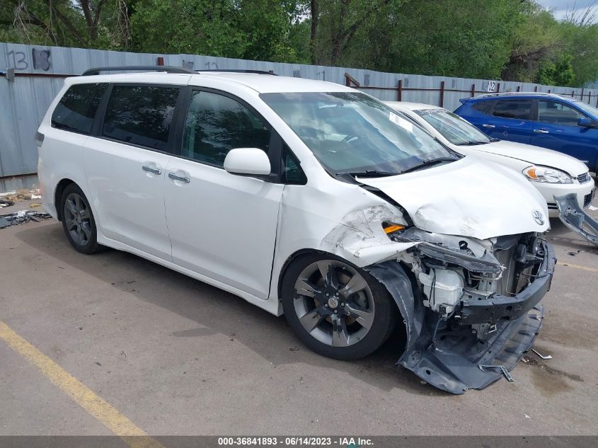 2015 TOYOTA SIENNA SE - 5TDXK3DCXFS616020