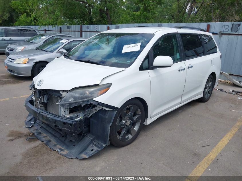 2015 TOYOTA SIENNA SE - 5TDXK3DCXFS616020
