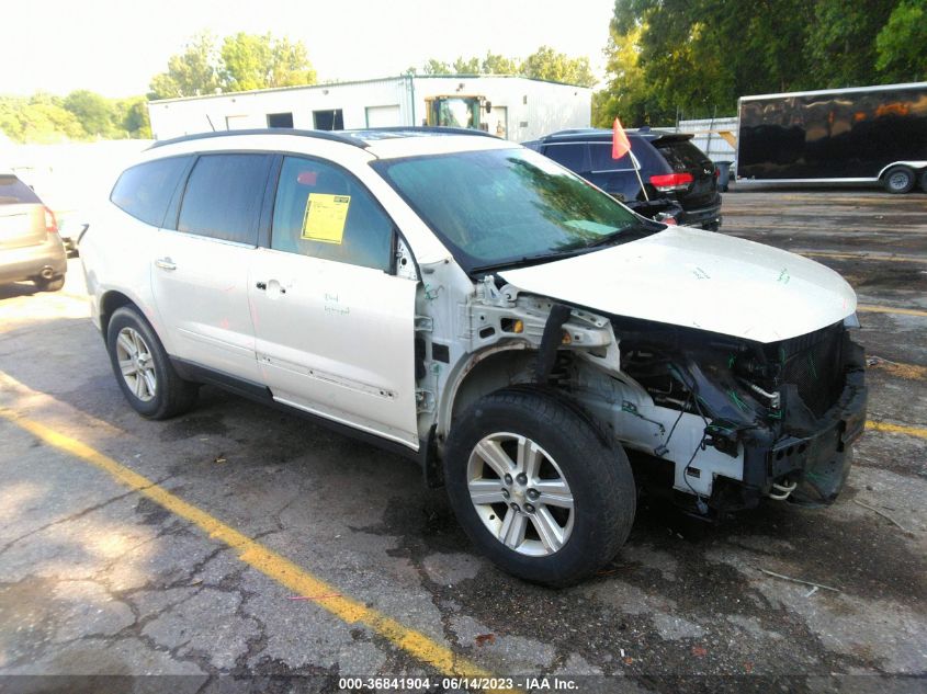 2014 CHEVROLET TRAVERSE LT - 1GNKRHKD2EJ259076