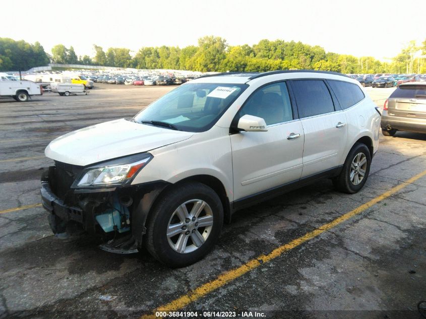2014 CHEVROLET TRAVERSE LT - 1GNKRHKD2EJ259076