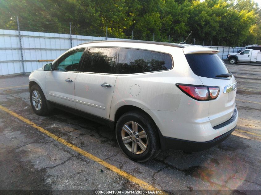 2014 CHEVROLET TRAVERSE LT - 1GNKRHKD2EJ259076
