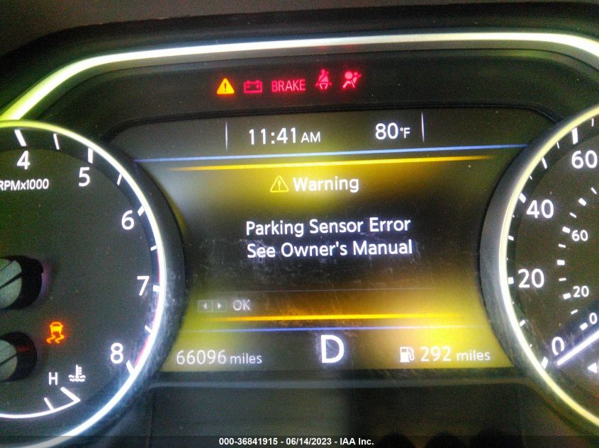 2017 NISSAN MAXIMA SV - 1N4AA6AP2HC410198