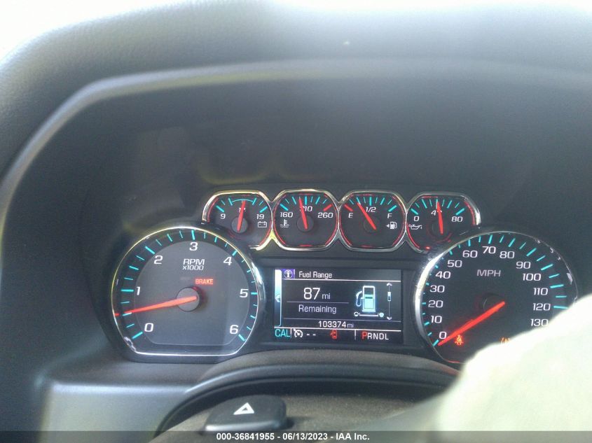 2017 CHEVROLET SILVERADO 1500 LTZ - 3GCUKSEC0HG400254