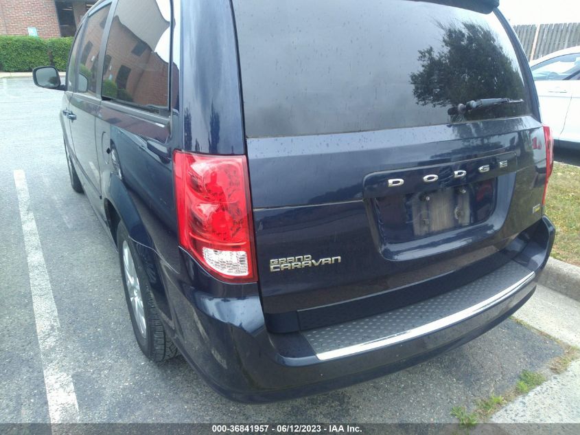 2016 DODGE GRAND CARAVAN SE - 2C4RDGBG4GR106191