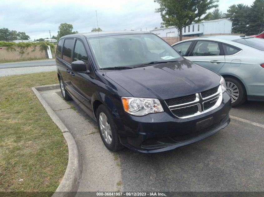 2016 DODGE GRAND CARAVAN SE - 2C4RDGBG4GR106191