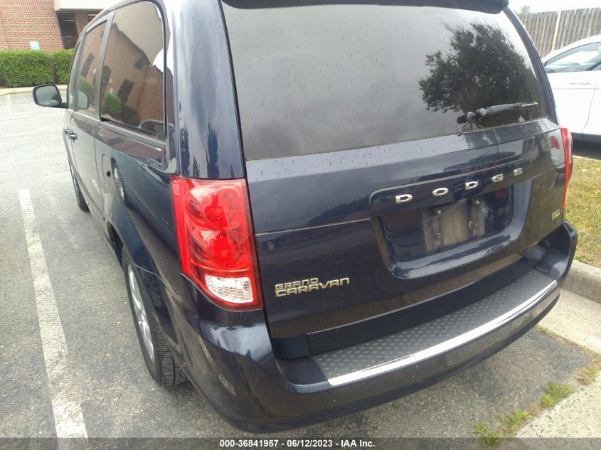2016 DODGE GRAND CARAVAN SE - 2C4RDGBG4GR106191