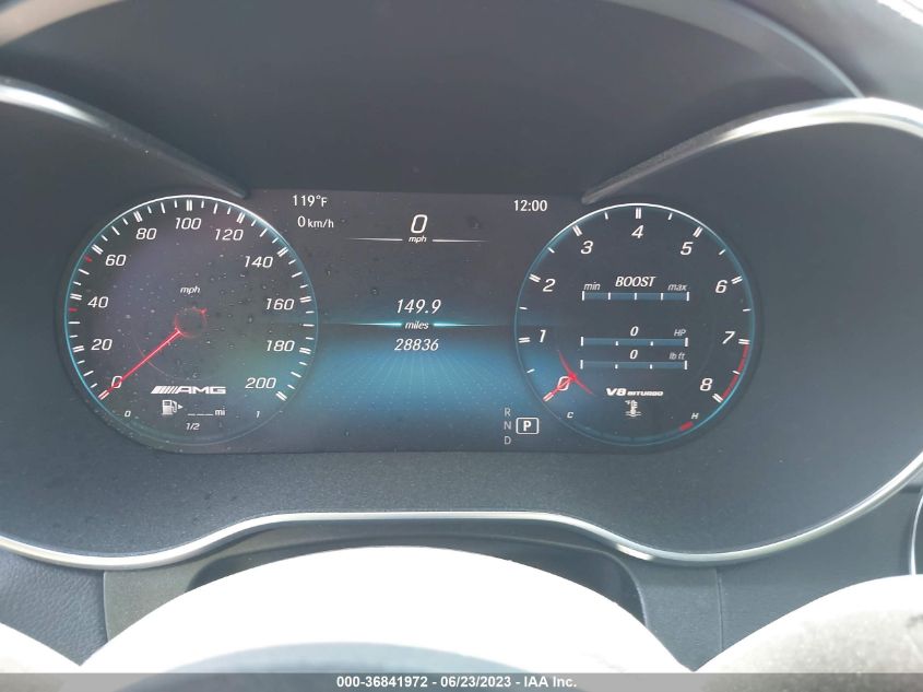 2020 MERCEDES-BENZ GLC AMG GLC 63 S - WDC0J8KB4LF692723