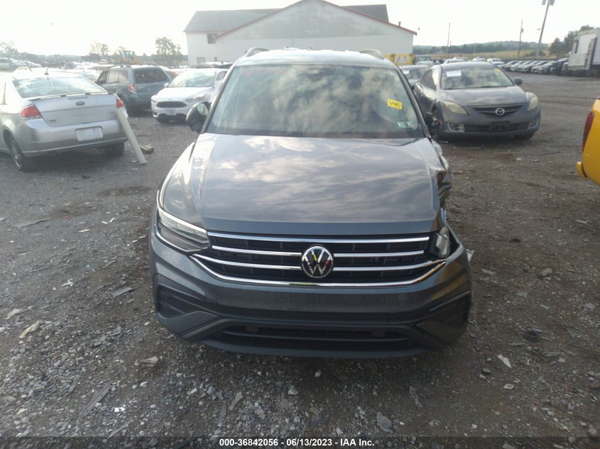 VIN 3VV0B7AX9NM107391 2022 VOLKSWAGEN TIGUAN S