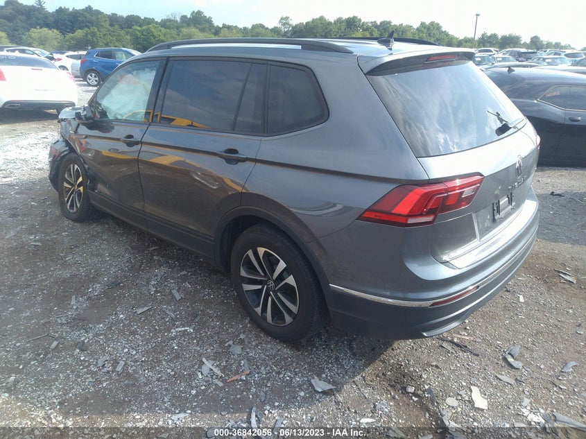 VIN 3VV0B7AX9NM107391 2022 VOLKSWAGEN TIGUAN S