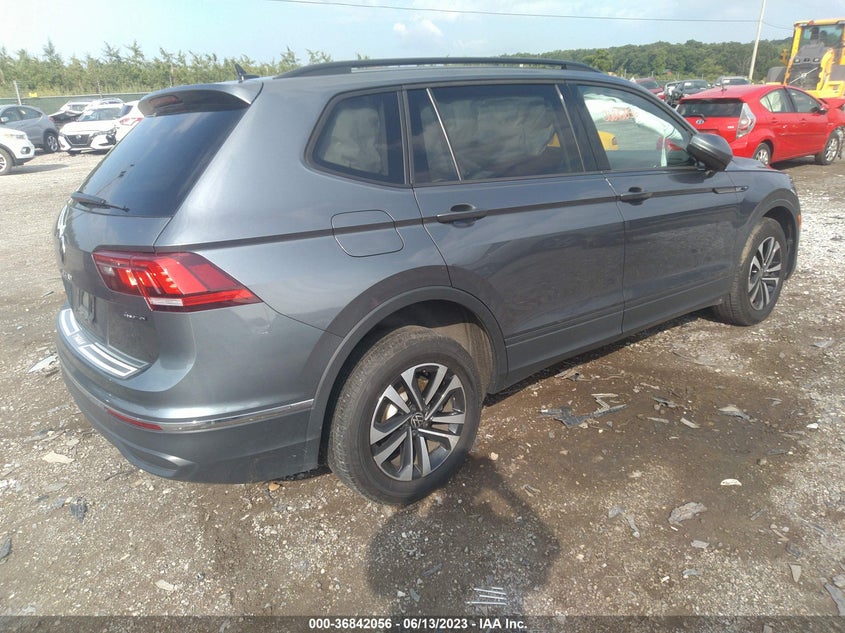 VIN 3VV0B7AX9NM107391 2022 VOLKSWAGEN TIGUAN S