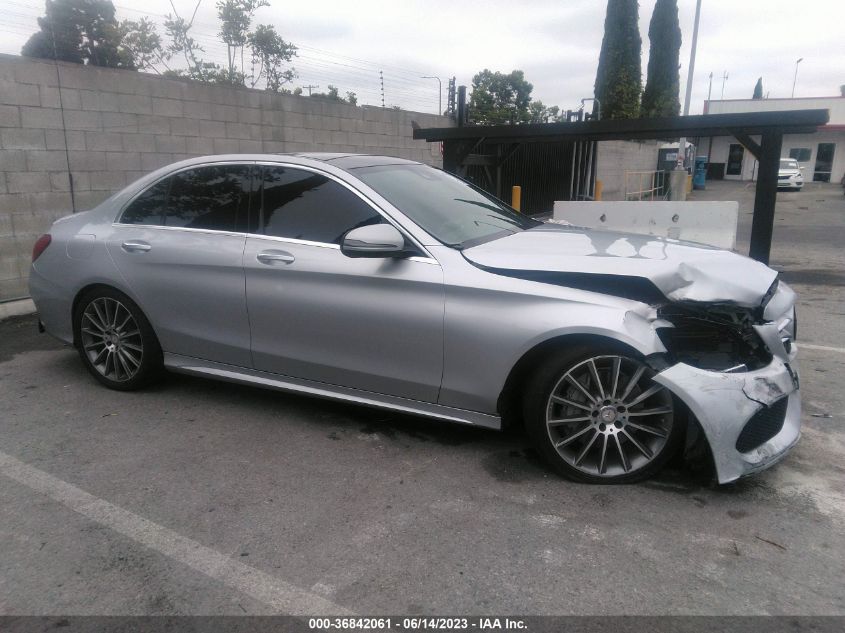 2016 MERCEDES-BENZ C-CLASS C 300 - 55SWF4JBXGU127073