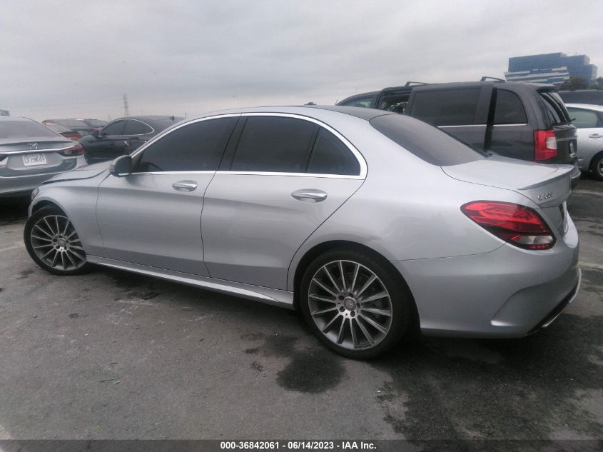 2016 MERCEDES-BENZ C-CLASS C 300 - 55SWF4JBXGU127073