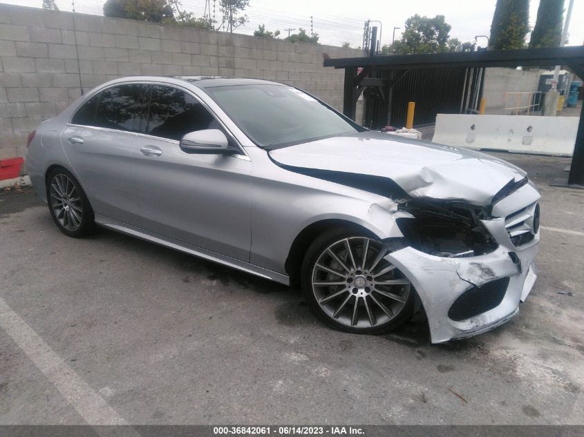 2016 MERCEDES-BENZ C-CLASS C 300 - 55SWF4JBXGU127073