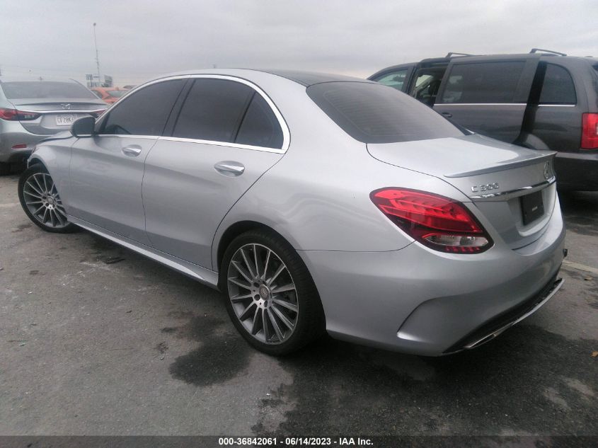 2016 MERCEDES-BENZ C-CLASS C 300 - 55SWF4JBXGU127073