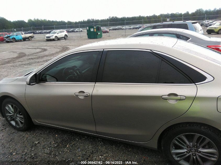 2016 TOYOTA CAMRY LE/XLE/SE/XSE - 4T1BF1FK0GU204298