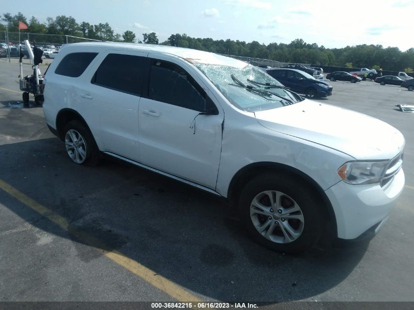 2013 DODGE DURANGO SXT - 1C4RDHAGXDC672383