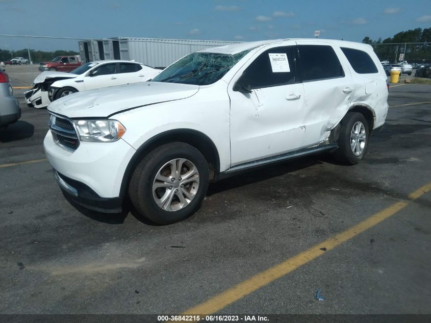 2013 DODGE DURANGO SXT - 1C4RDHAGXDC672383