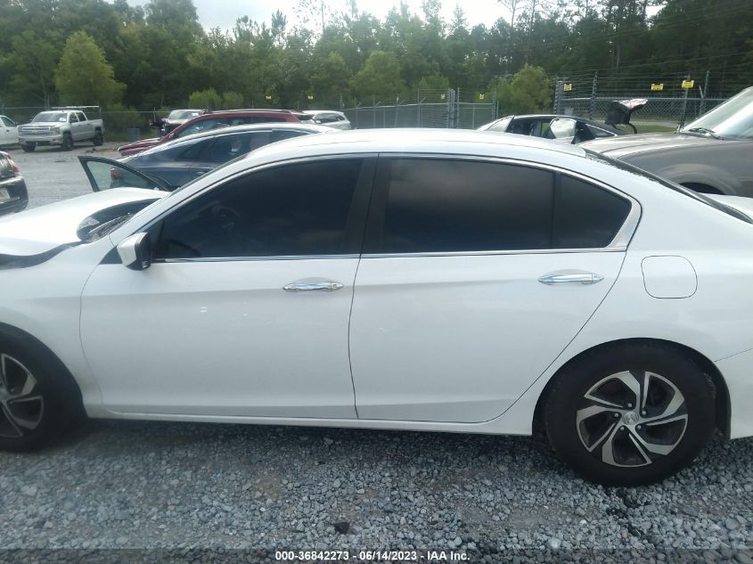 2016 HONDA ACCORD SEDAN LX - 1HGCR2F37GA106550