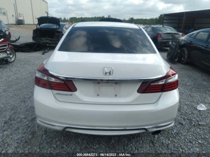 2016 HONDA ACCORD SEDAN LX - 1HGCR2F37GA106550