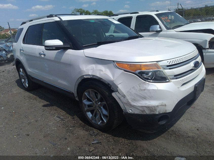 2014 FORD EXPLORER LIMITED - 1FM5K7F85EGB19355