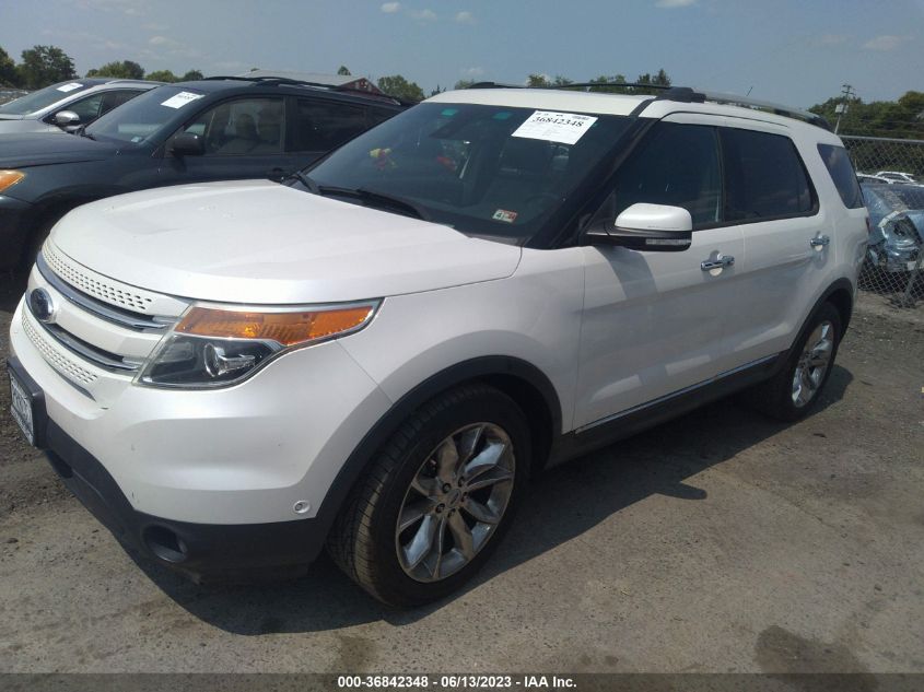 2014 FORD EXPLORER LIMITED - 1FM5K7F85EGB19355