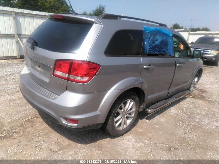 2017 DODGE JOURNEY SXT - 3C4PDCBB4HT506884