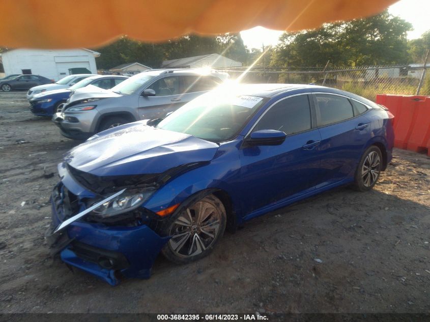 2017 HONDA CIVIC SEDAN EX-L - 19XFC1F70HE022806