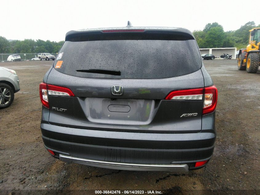 2019 HONDA PILOT EX - 5FNYF6H36KB070688