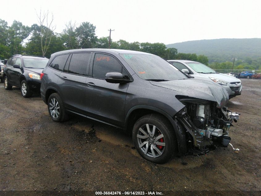 2019 HONDA PILOT EX - 5FNYF6H36KB070688