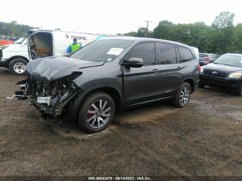 2019 HONDA PILOT EX - 5FNYF6H36KB070688