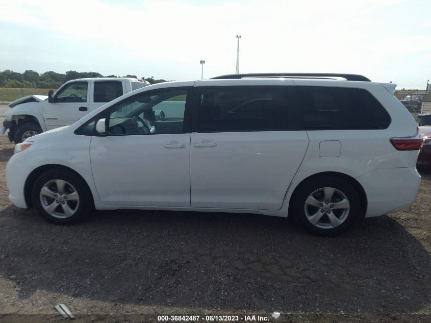 2017 TOYOTA SIENNA LE - 5TDKZ3DC4HS824838
