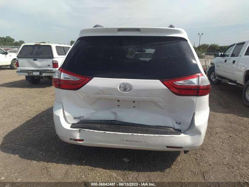 2017 TOYOTA SIENNA LE - 5TDKZ3DC4HS824838