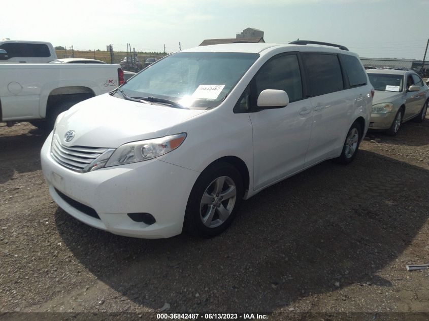 2017 TOYOTA SIENNA LE - 5TDKZ3DC4HS824838
