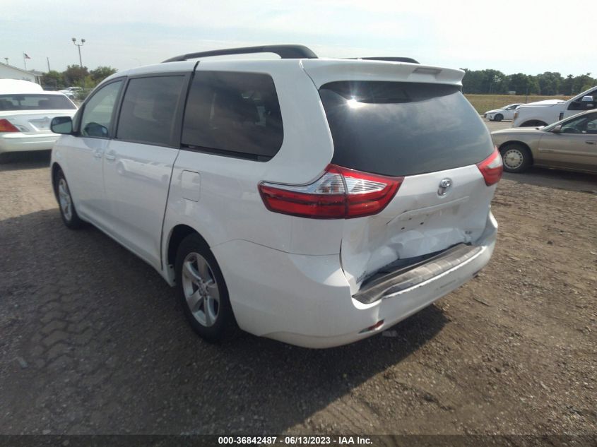 2017 TOYOTA SIENNA LE - 5TDKZ3DC4HS824838