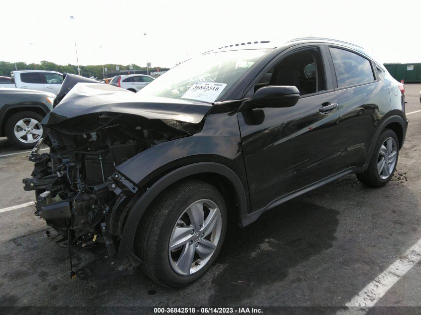 VIN 3CZRU6H70KM724569 2019 HONDA HR-V EXL