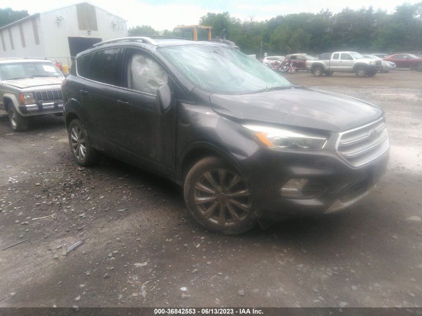 2017 FORD ESCAPE TITANIUM - 1FMCU9J9XHUD47273