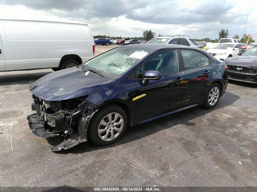 2022 TOYOTA COROLLA LE - 5YFEPMAE2NP308349