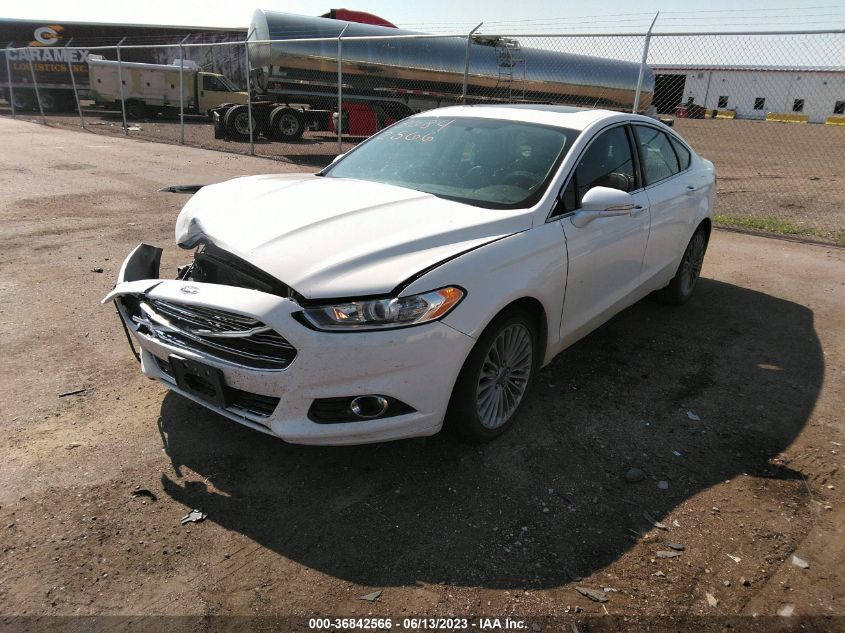 2013 FORD FUSION TITANIUM - 3FA6P0K96DR223110
