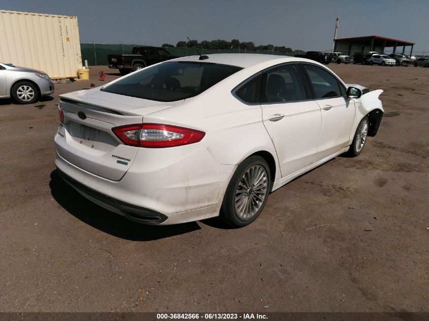 2013 FORD FUSION TITANIUM - 3FA6P0K96DR223110