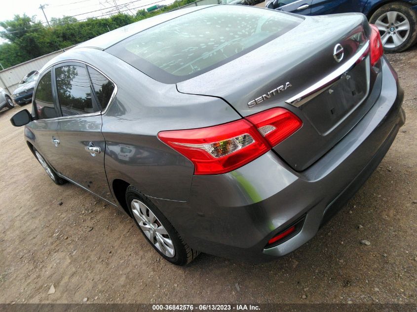 2016 NISSAN SENTRA SR/SL/S/SV/FE+ S - 3N1AB7AP2GY249440