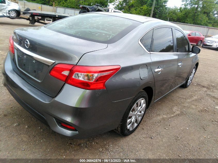 2016 NISSAN SENTRA SR/SL/S/SV/FE+ S - 3N1AB7AP2GY249440