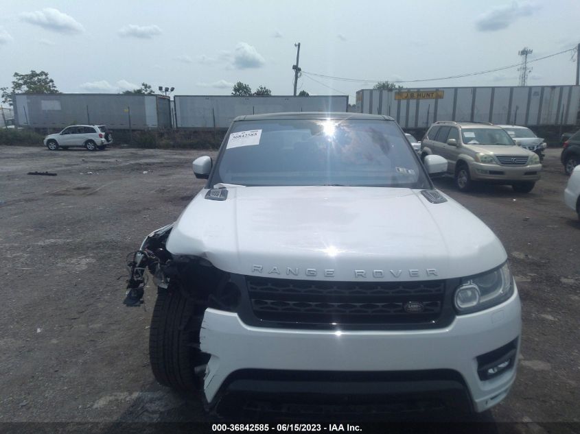 2016 LAND ROVER RANGE ROVER SPORT HSE - SALWR2PF8GA595621