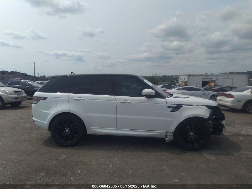 2016 LAND ROVER RANGE ROVER SPORT HSE - SALWR2PF8GA595621