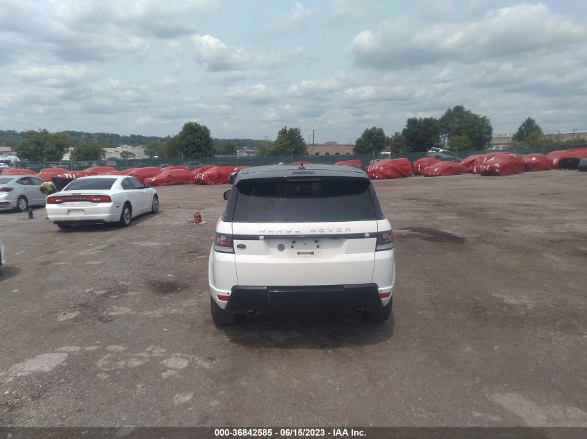 2016 LAND ROVER RANGE ROVER SPORT HSE - SALWR2PF8GA595621